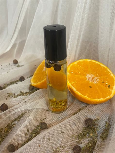 Citrus Spice Essential Oil Rollerball Perfume Orange Lemon Etsy