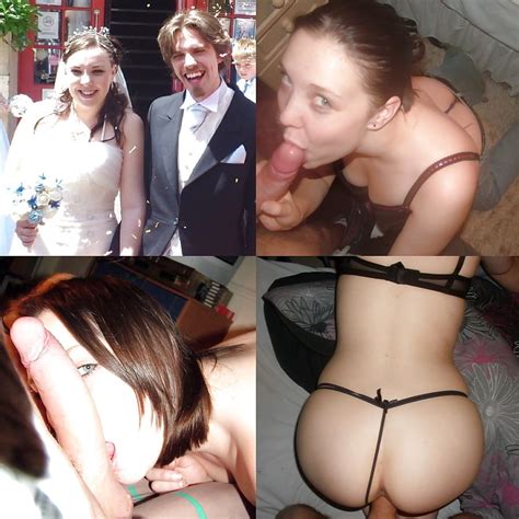 Horny Sexy Brides Fuck Before During After The Wedding