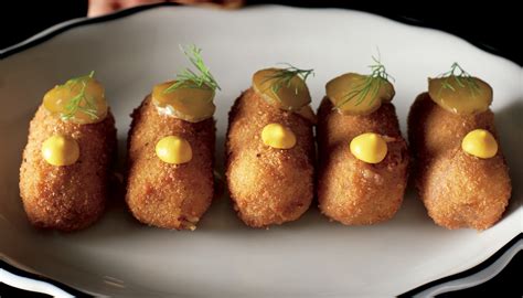 Ample marbling and a healthy fat layer will keep the meat moist. Smoked Meat Croquettes | The Splendid Table