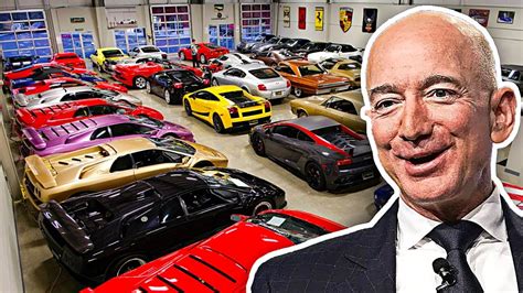 Inside Jeff Bezos 21000000 Car Collection Youtube