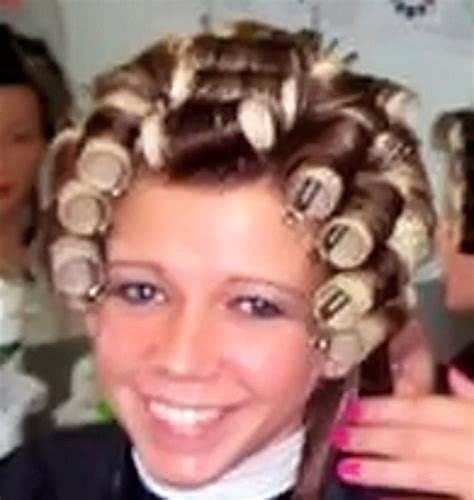 Sleep In Hair Rollers Perm Rods Updo Styles Perms Hair Setting