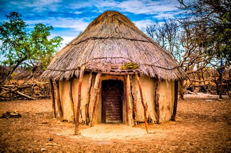 Countries Around The World Around The Worlds African Hut Mozambique