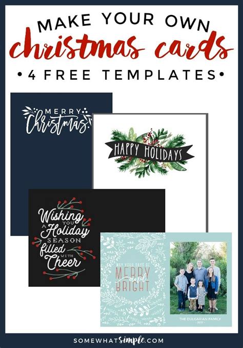 Make your own personalized business card today with our free business card maker. Make Your Own Photo Christmas Cards (for FREE ...