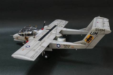 Us Navy Ov 10a Bronco Testors 148 Scale Model Planes Aircraft