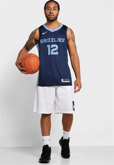 Buy Nike Navy Memphis Grizzlies Ja Morant Jersey For Men In Mena Worldwide