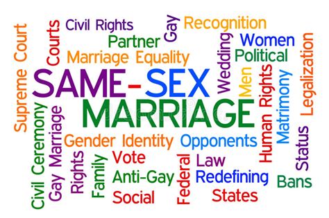 Same Sex Marriage Stock Illustration Illustration Of Contrasts 53243134