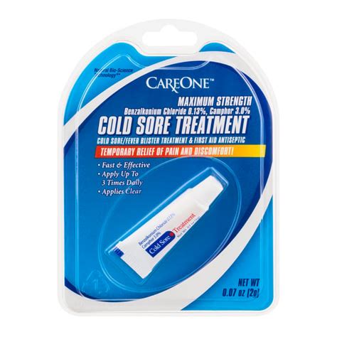 Save On Careone Cold Sore Treatment Maximum Strength Order Online