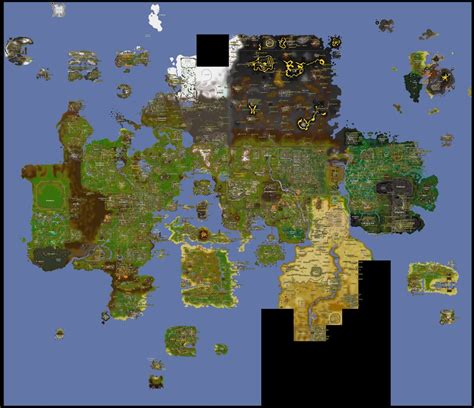 Map With Most Of Osrs Npcs Credits To Uabbysalnoob Ironscape