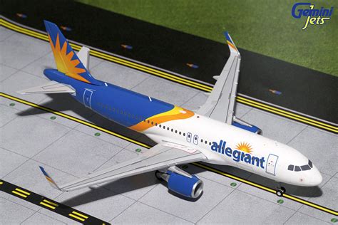 Gemini Jets 1200 Allegiant Airbus A320 200s New Livery Aircraft Model