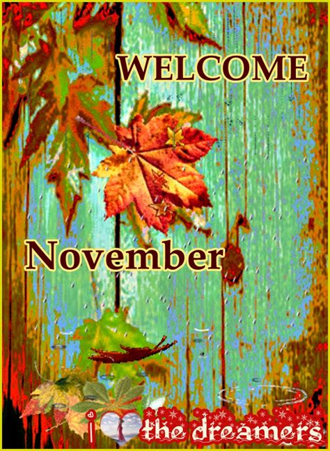 Welcome November Picture