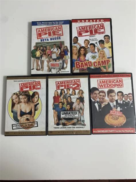 American Pie Dvd Collection Lot Wedding Band Camp Beta Mile Book