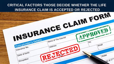 After a risk becomes a reality, you make a formal request to your insurance provider to cover the costs of a covered a life insurance claim you'd make on behalf of the deceased, and, after submitting death certificates, your insurance agent will walk you through the. 6 critical factors those decide whether the life insurance ...