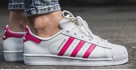 Shoes Adidas Superstars Pink Wheretoget