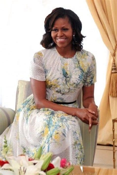 Michelle Obamas Latest Look Is Much More Than Just A Pretty Dress