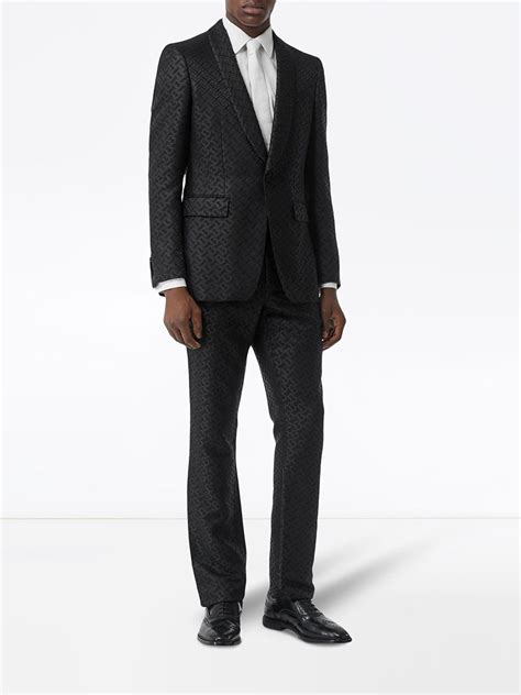 Burberry Monogram Jacquard English Fit Suit Farfetch