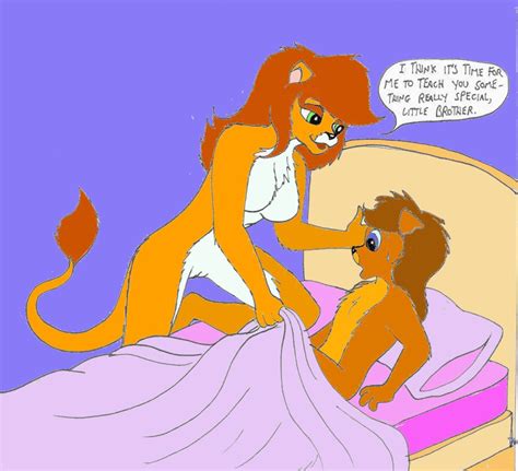 Rule 34 Age Difference Anthro Breasts Feline Female Furry Lion Male