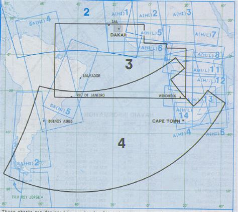 Jeppesen Zatl0341 North Atlantic Enroute Chart At Hl 34 For