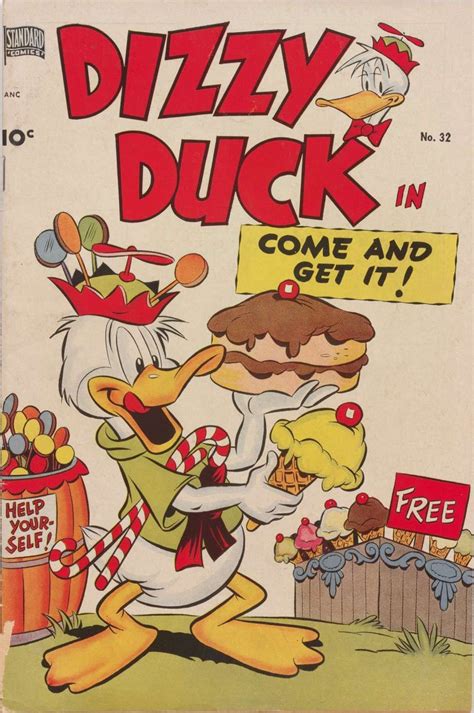 Dizzy Duck Issue 32 1950 Vintage Comic Books Old Comic Books Comics