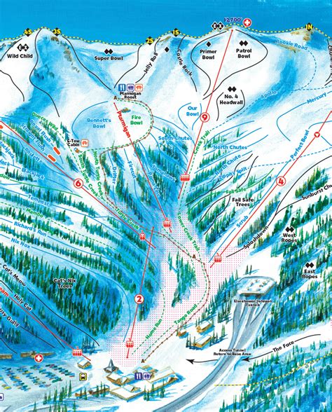 Loveland Ski Map Gadgets 2018
