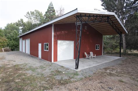 Rv Barndominium Pole Barn Home With Heated Garage Rv Storage