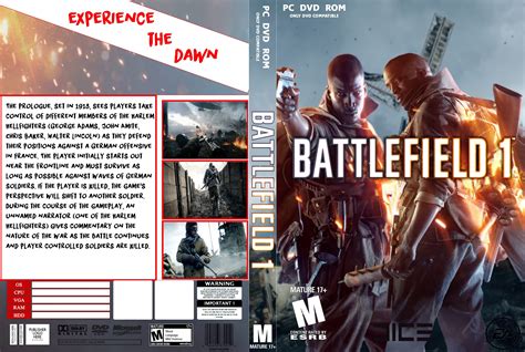Viewing Full Size Battlefield 1 Box Cover