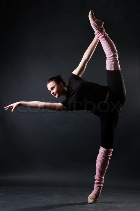 Schöne Ballerina Stockfoto Colourbox