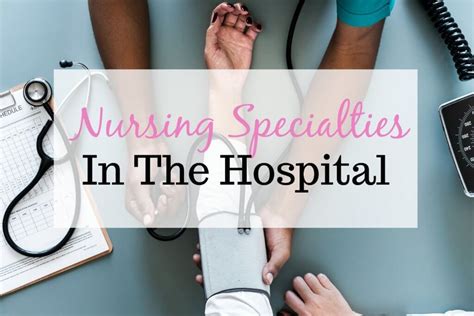 Different Types Of Nurses And Nursing Specialties Mother Nurse Love