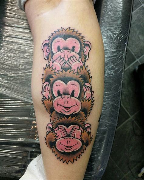 Tattooist — Can U Do The 3 Wise Monkeys But Make Them Cute