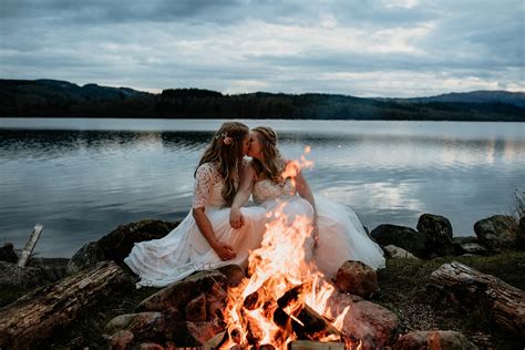 A Beautiful Romantic Lesbian Wedding In Scotland Love My Dress® Uk Wedding Blog Wedding