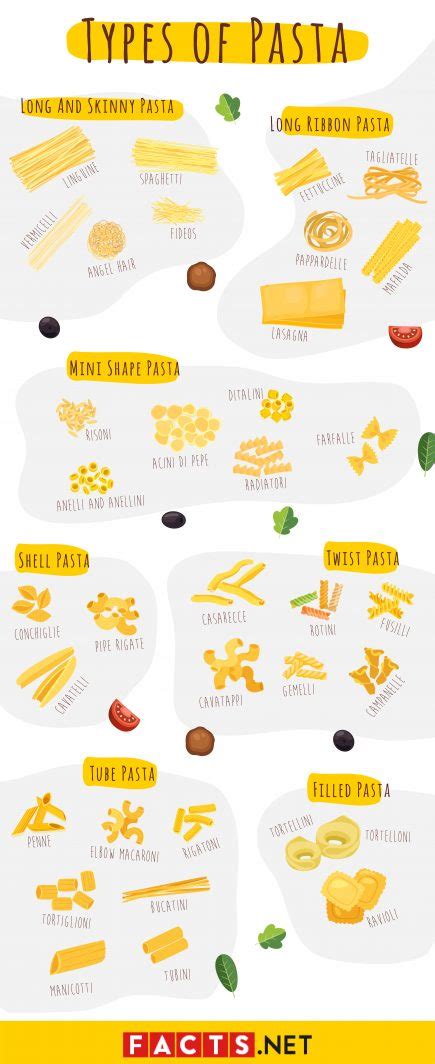 Types of Pasta and Their Best Pairing Sauces - Facts.net