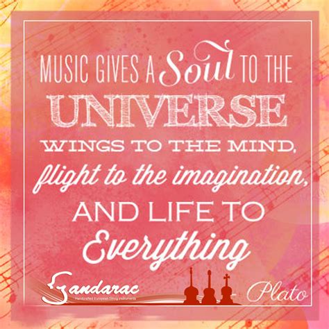Plato Quote Music Gives A Soul To The Universe