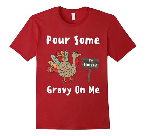 pour some gravy on me turkey funny thanksgiving day shirt rose rosetshirt