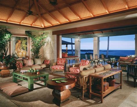 Waterfront Hawaiian Homes Hawaiian Home Decor Hawaiian Furniture