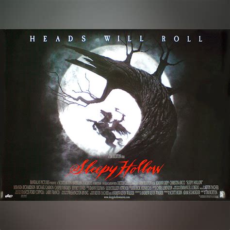 Sleepy Hollow 1999 Original Movie Poster Vintage Film Poster At