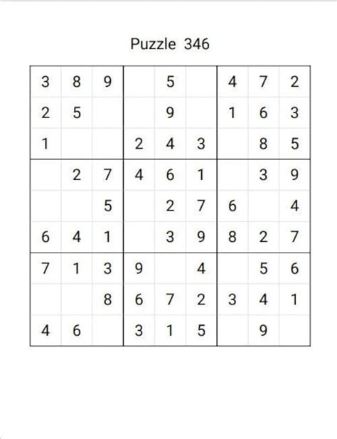 4 Best Images Of Free Medium Printable Sudoku Sudoku Medium Level 20