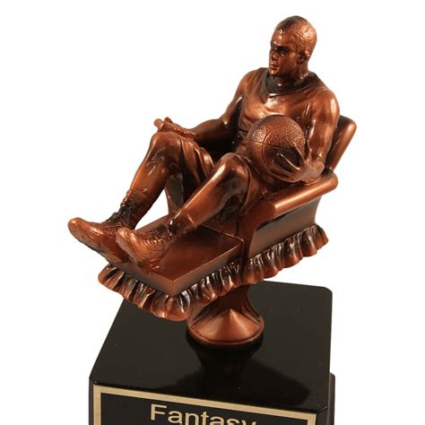 Perpetual Fantasy Basketball Man Trophy Far Out Awards