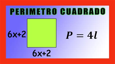 Per Metro De Un Cuadrado Con Expresiones Algebraicas Youtube