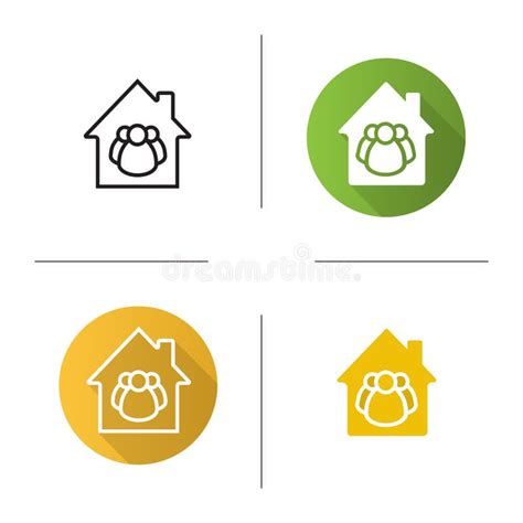 Shared Ownership Icon Stock Vector Illustration Of Cottage 175374933