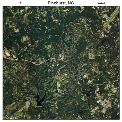 Aerial Photography Map Of Pinehurst Nc North Carolina