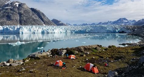 Fjords separate the inland ice areas with the seas. Glacier Trekking | Greenland Expedition | Secret Compass