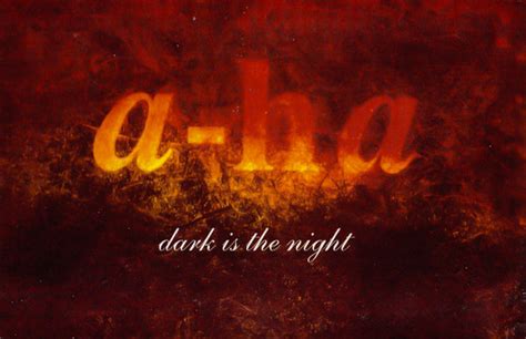 A Ha Dark Is The Night 1993 Cassette Discogs