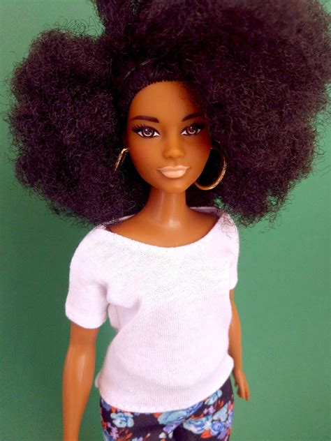 doll clothing onecolor t shirt casual top for 1 6 scale etsy curvy barbie black barbie