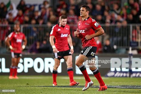 Dan Carter Crusaders Photos And Premium High Res Pictures Getty Images