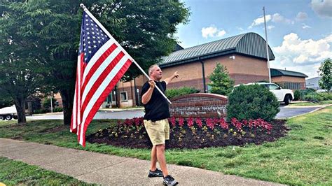 City Orders Ceo To Remove American Flag But He Refuses To Comply Youtube