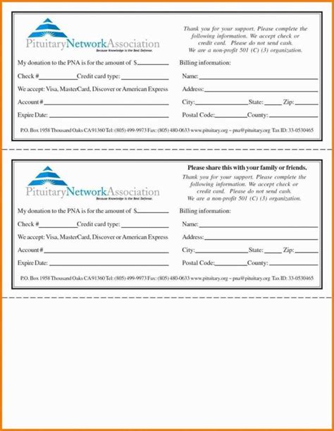 Free Printable Donation Pledge Form Template Printable Forms Free Online