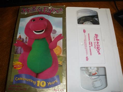 Barney Sing And Dance Vhs Video Classic Barney Songs The Best Porn Website