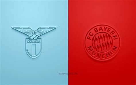 Bayern munich atletico madrid vs. Download wallpapers Lazio vs FC Bayern Munich, UEFA Champions League, Eighth-finals, 3D logos ...