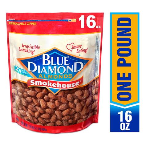 Blue Diamond Almonds Smokehouse 16 Oz