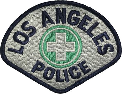 Los Angeles Police Department Shoulder Patch A1 Motor Officer Navy