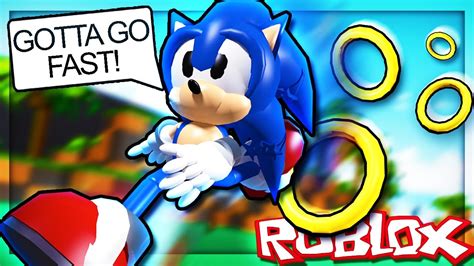Being Sonic In Roblox Youtube